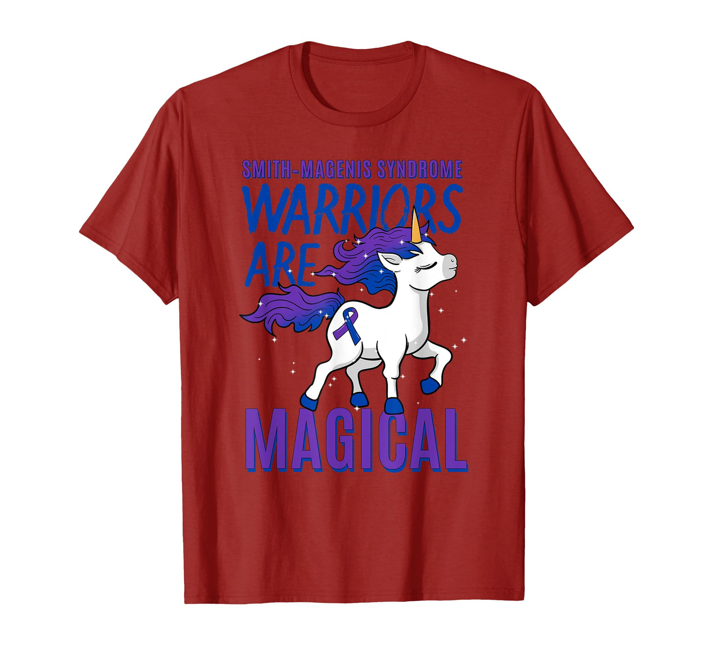 Smith–Magenis Syndrome Developmental Disorder SMS Unicorn T-Shirt