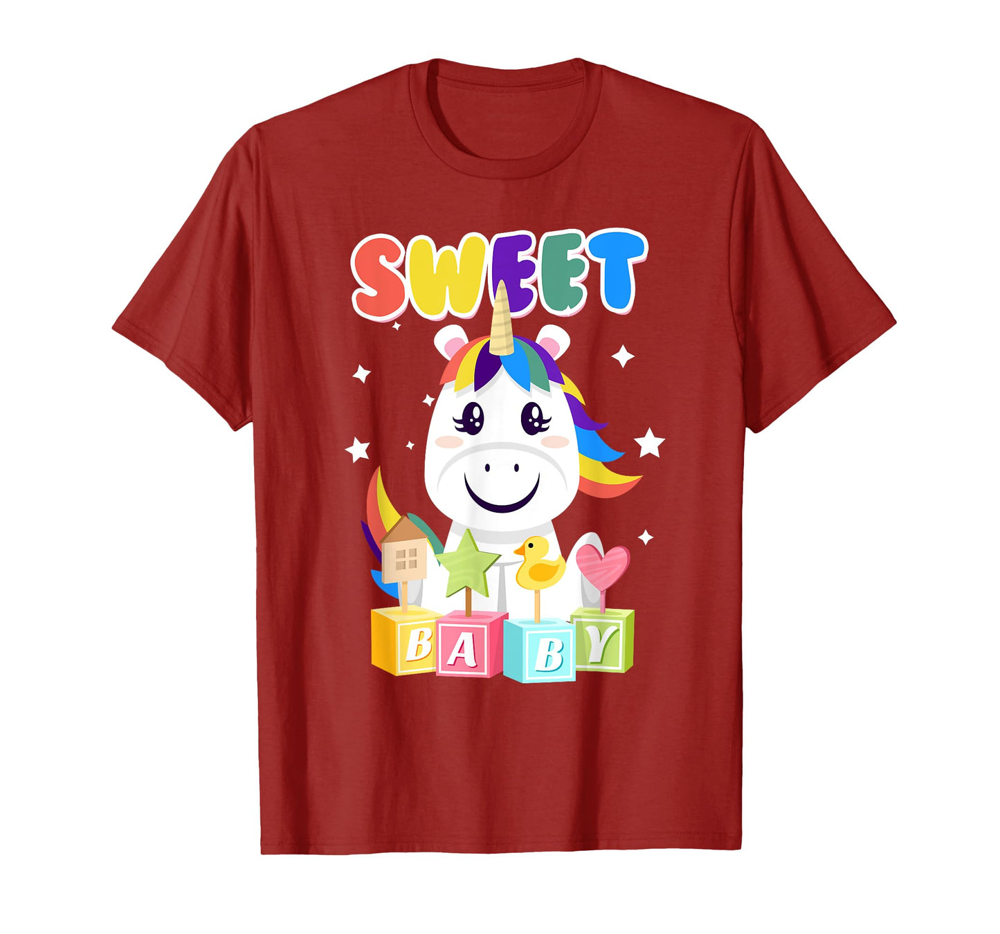 ABDL Ab DL Unicorn Rainbow Cute Baby DDLG T-Shirt