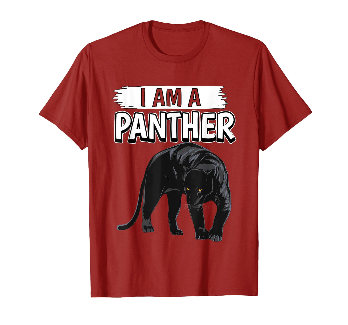 Panthers Quote Wildcat I Am A Panther T-Shirt