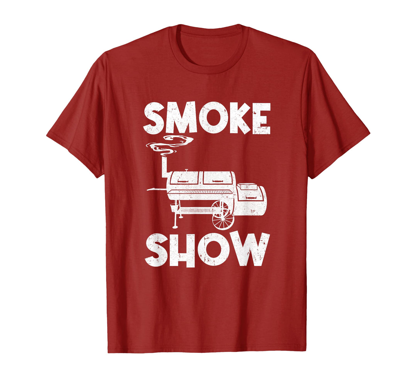 Smoke Show Funny Bbq Smoker Grilling Meat Smoking Grill T-Shirt