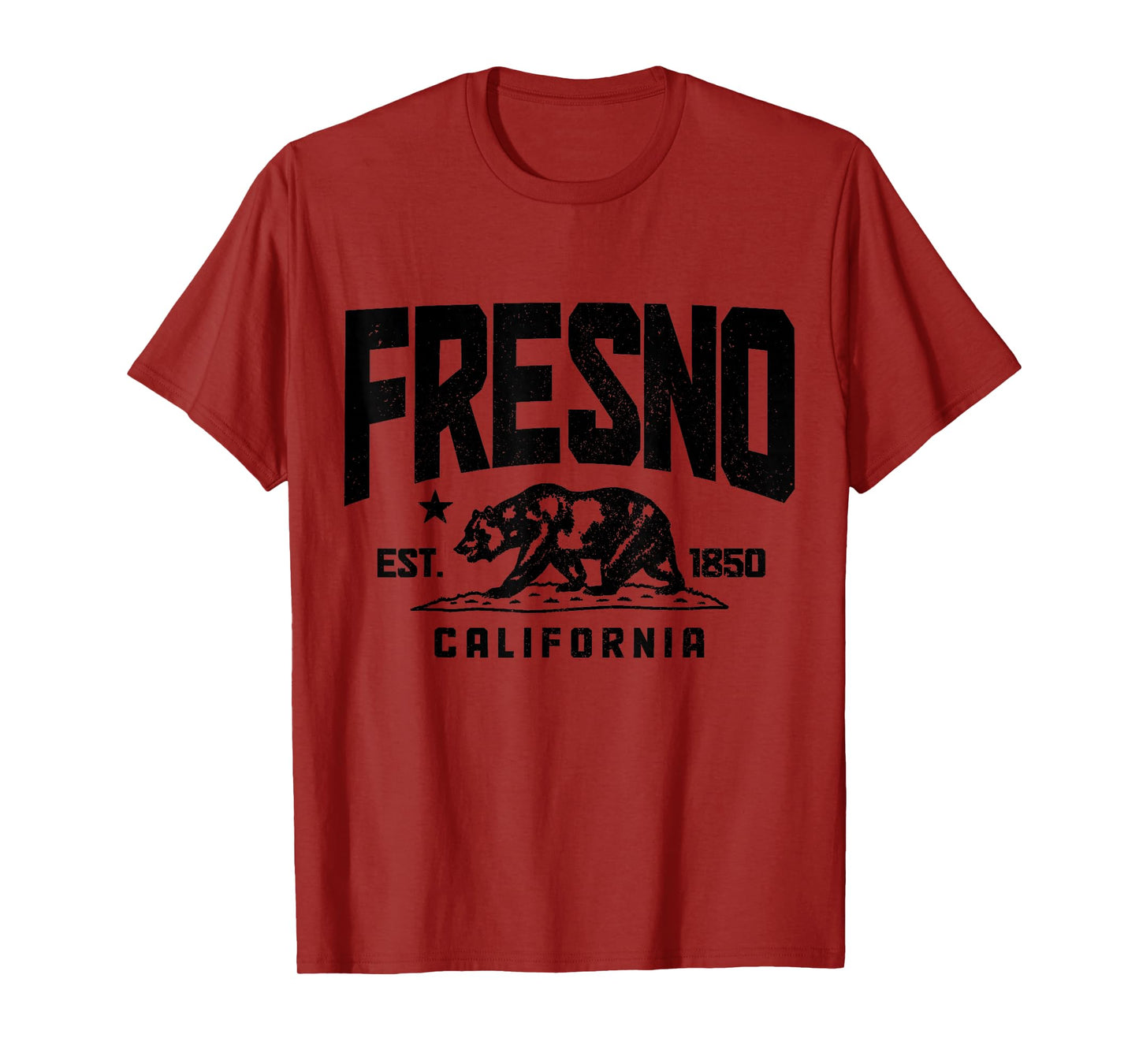 Fresno California Est. 1850 Pride Vintage T-Shirt