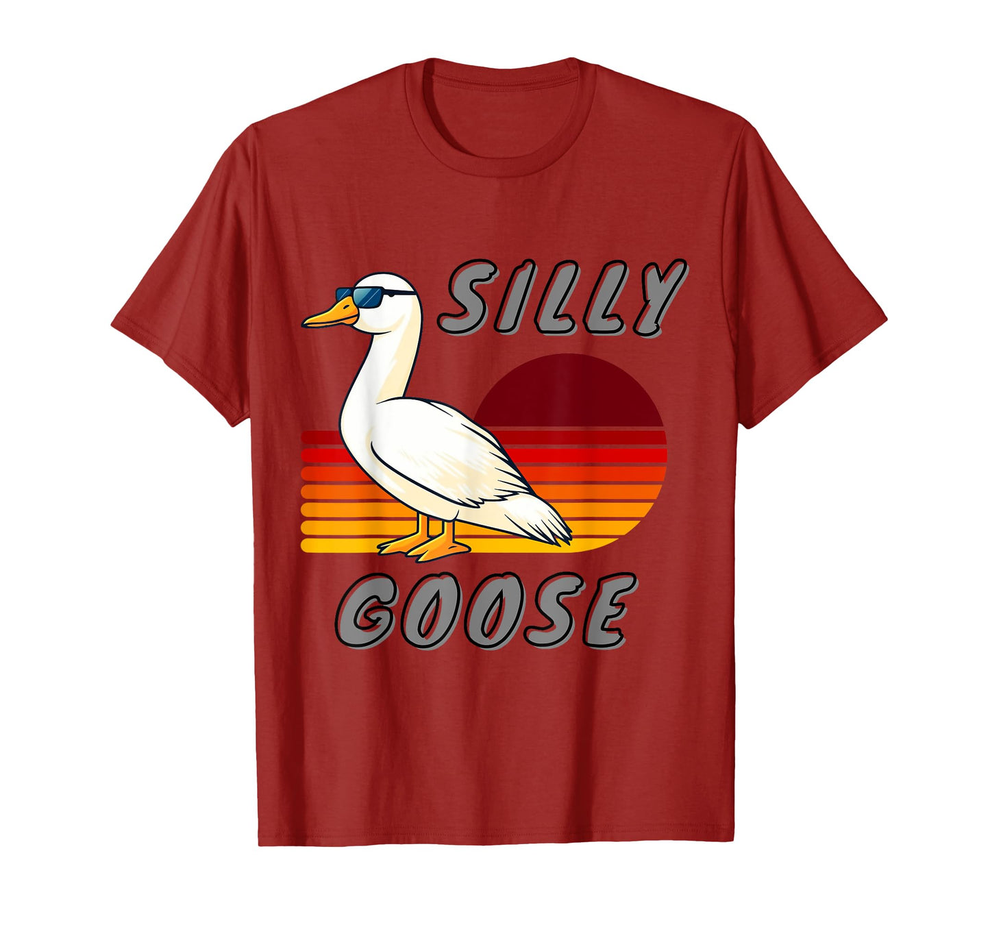 Duck and Goose Silly Goose Gifts Store Untitled Goose Outfit T-Shirt