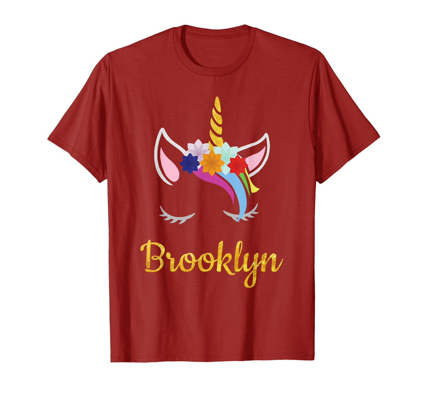 Brooklyn Unicorn Name Shirt for Brooklyn T-Shirt