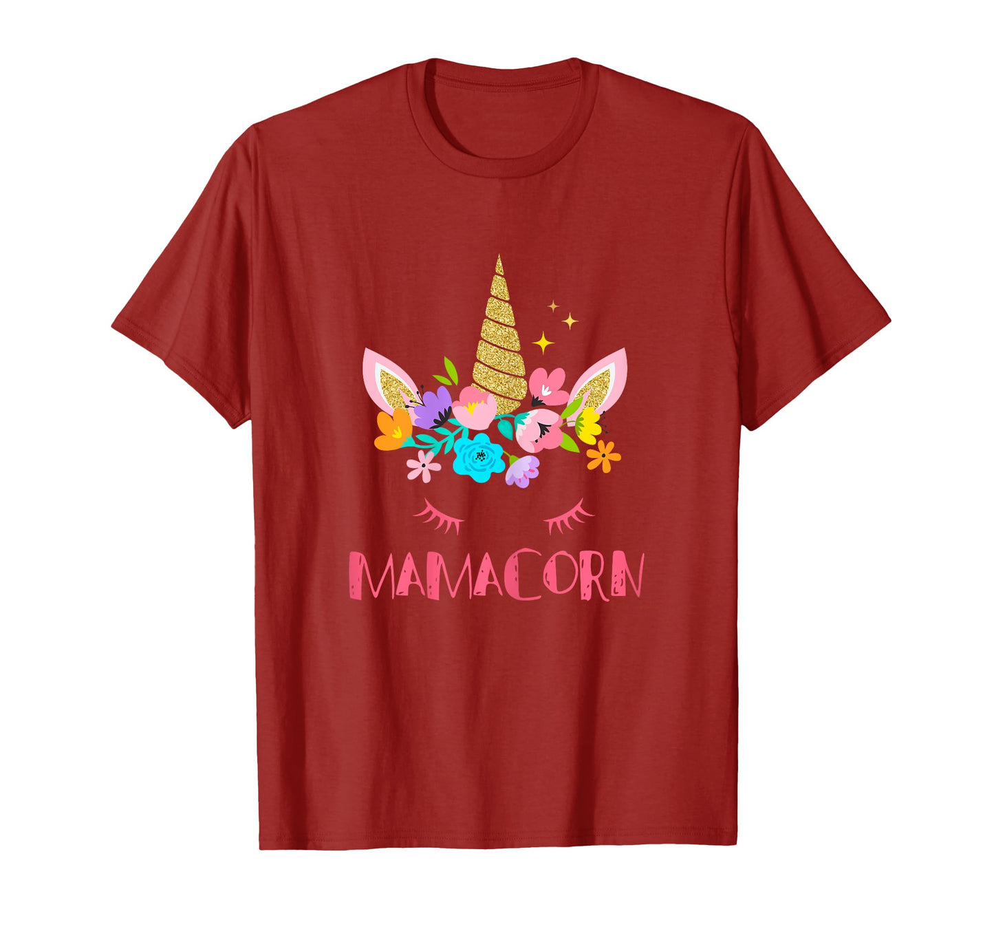 Funny Mamacorn Unicorn Costume Mom Mother's Day T-Shirt T-Shirt