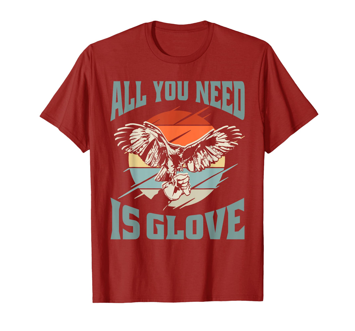 Falconry Hawk Glove Falcon T-Shirt