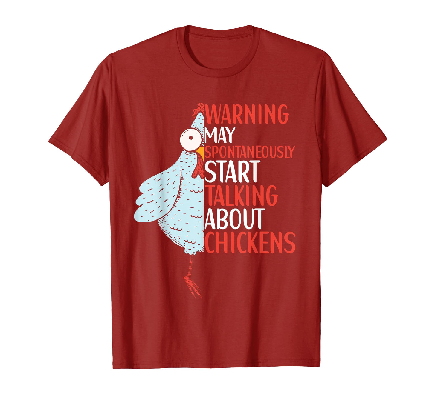 Chicken Funny Quote Chicken Outfit for Kids Women T-Shirt