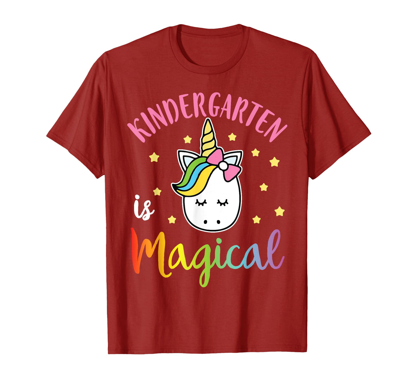Teacher Student Senior Kindergarten Is Magical Happy Shirt T-Shirt
