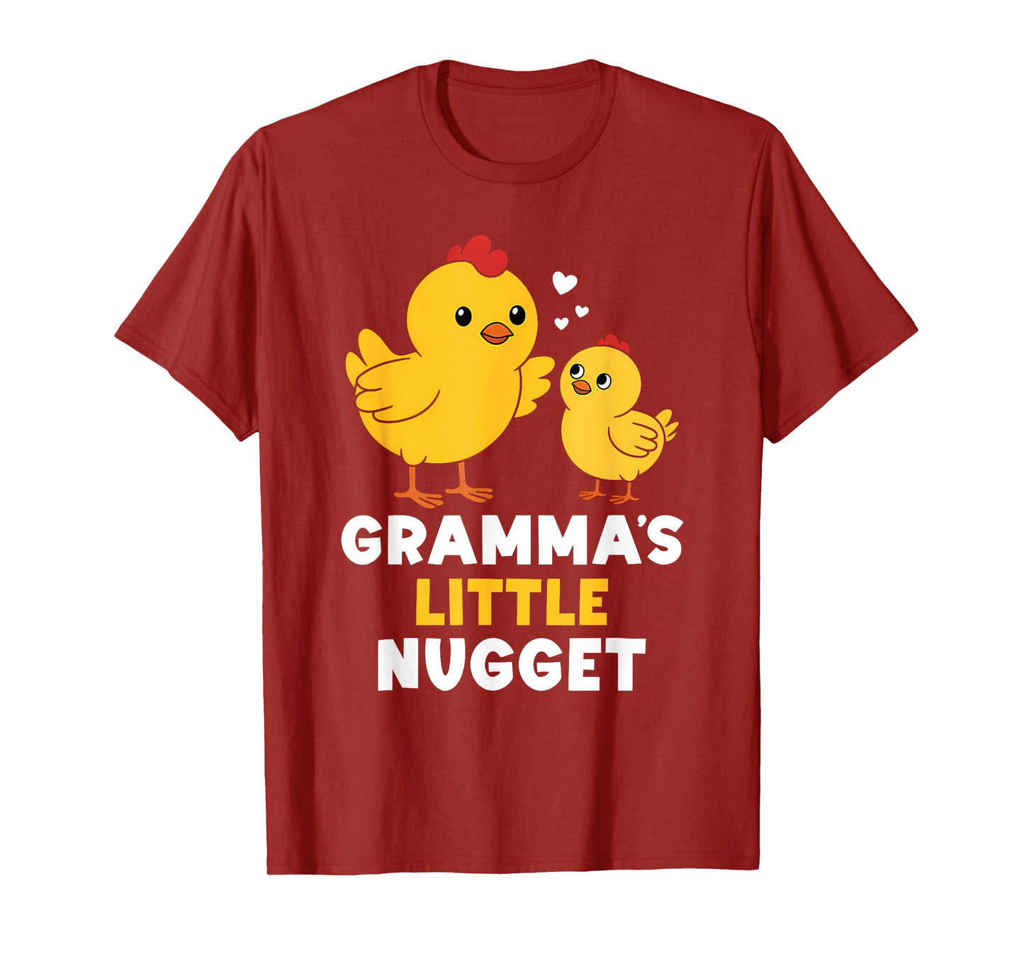 Funny Gramma and Nugget Chicken Gramma’s Grandchild T-Shirt