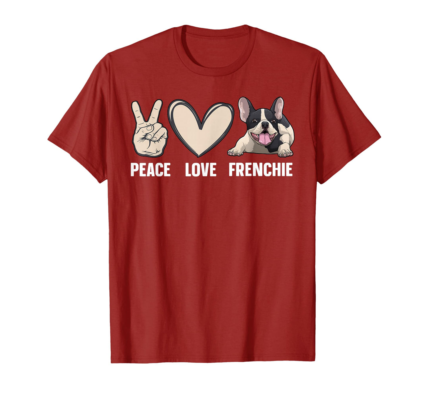 Cool French Bulldog Art for Men Women Kids Frenchie Lover T-Shirt