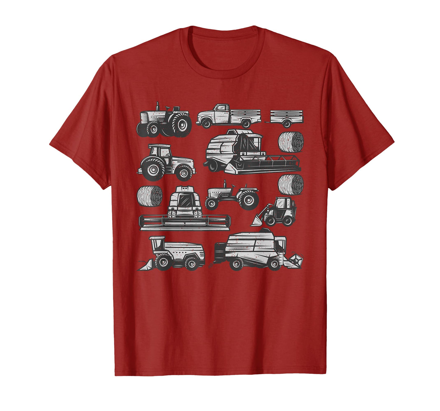 Tractor Farmer Art For Men Women Kids Farming Trucks Lover T-Shirt