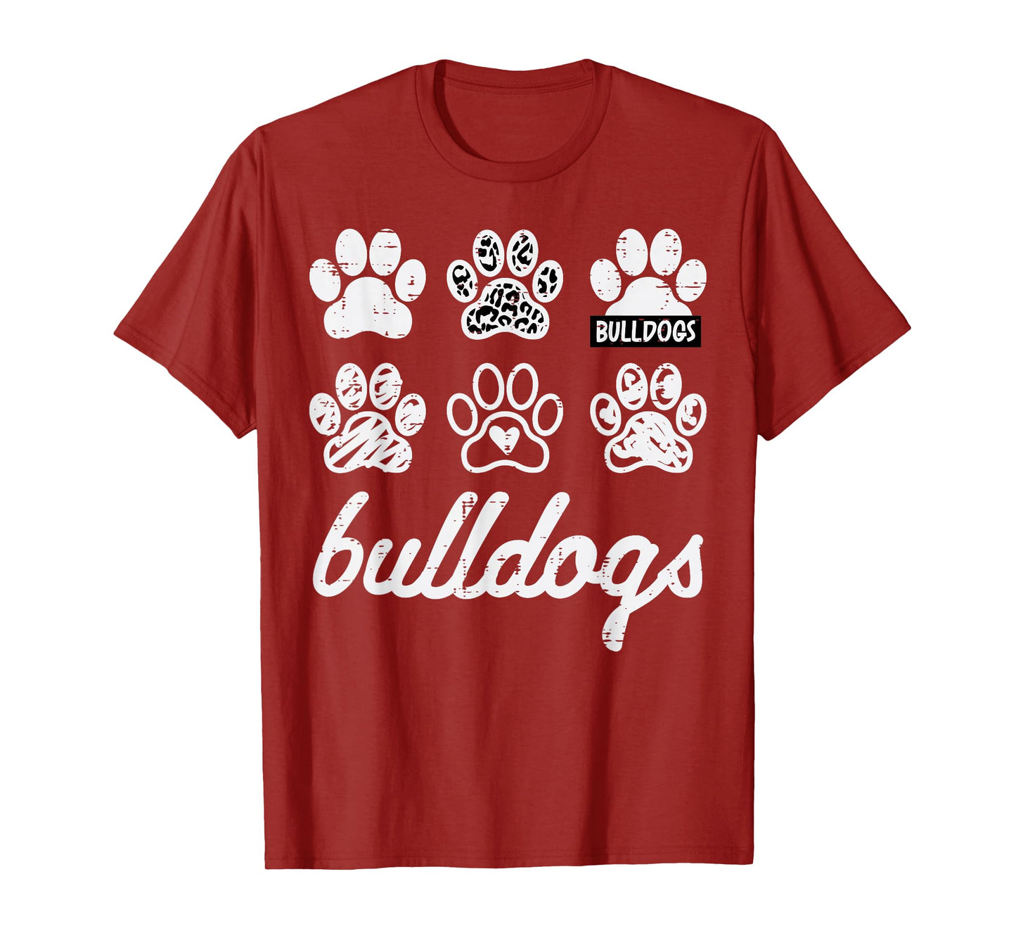 Bulldog Girls Youth Boys Teen Kids Men Women T-Shirt