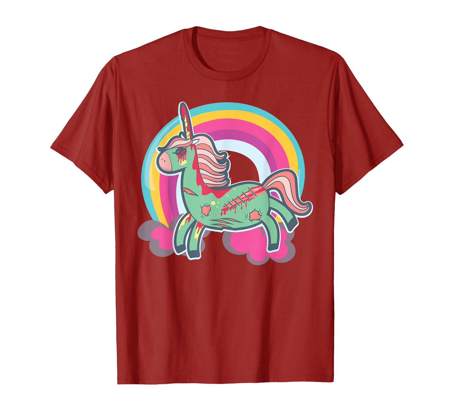 Zombicorn Zombie Unicorn Undead Pastel Halloween T-Shirt