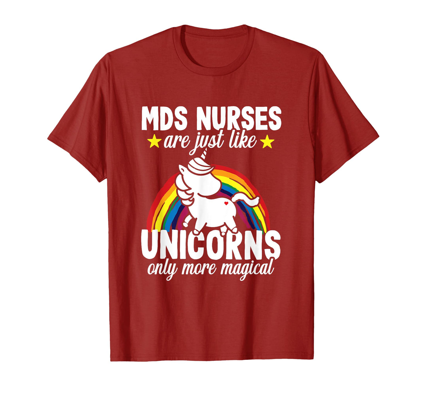 Funny Unicorn MDS Nurse Medical Geriatric Nursing RN T-Shirt