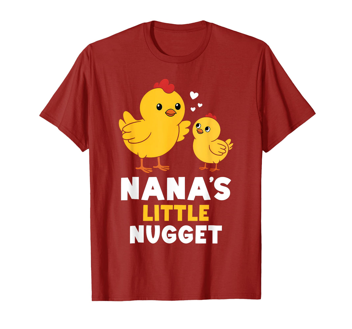 Funny Nana and Nugget Chicken Nana’s Grandchild T-Shirt