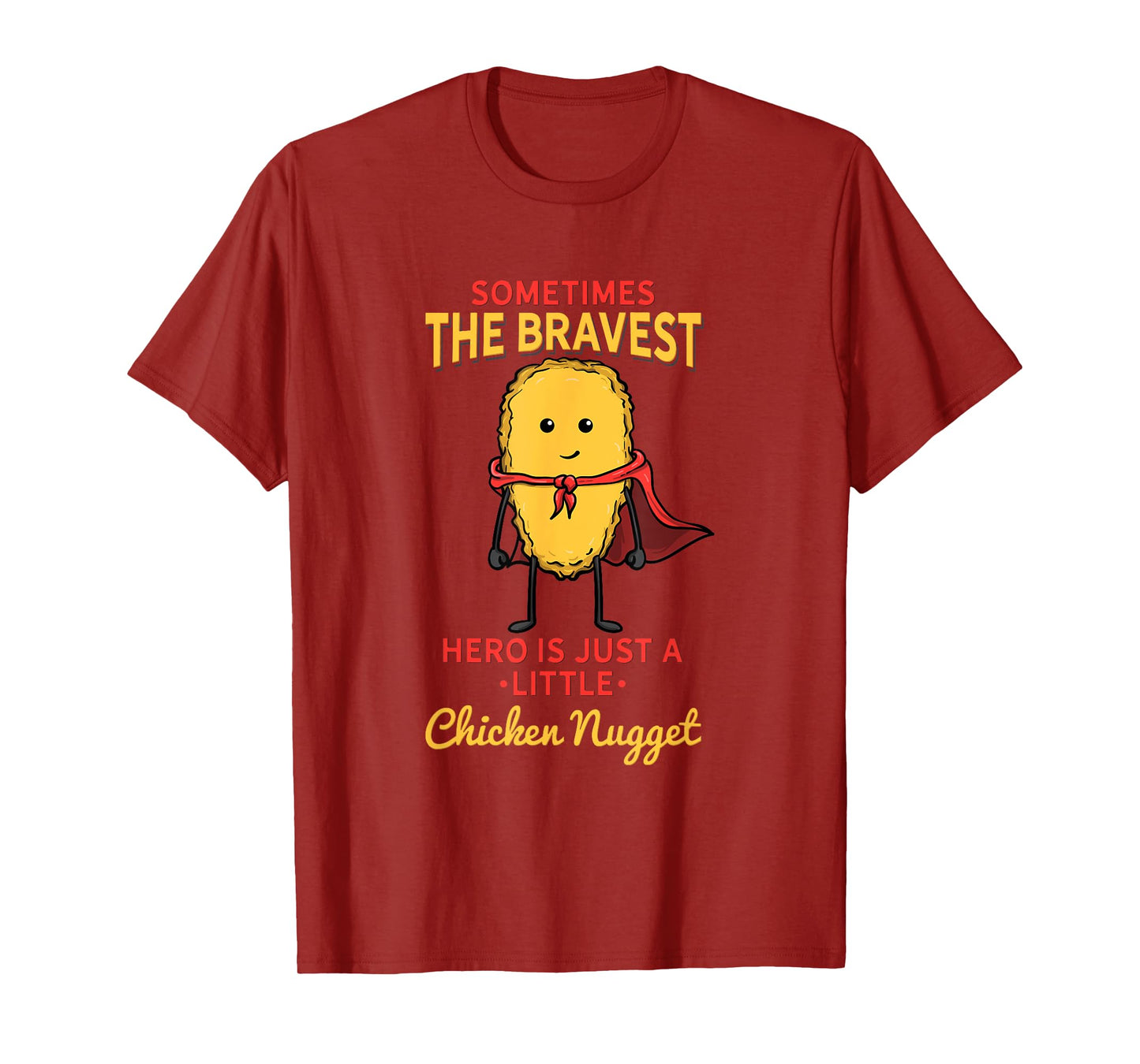 Chicken Nugget Superhero Superpower T-Shirt