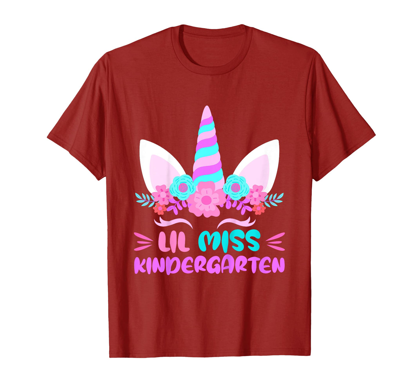 Lil Miss Kindergarten Girls First Day Of Kindergarten T-Shirt