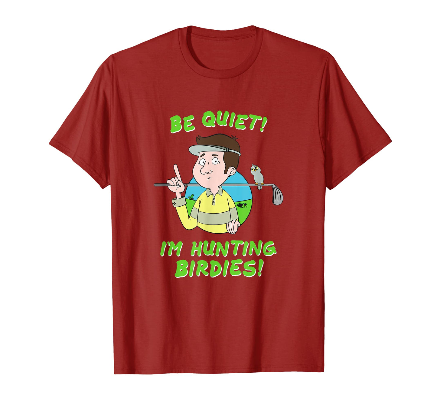 Birdie Golf Golf Equipment Golf Course Bird for Tournament T-Shirt