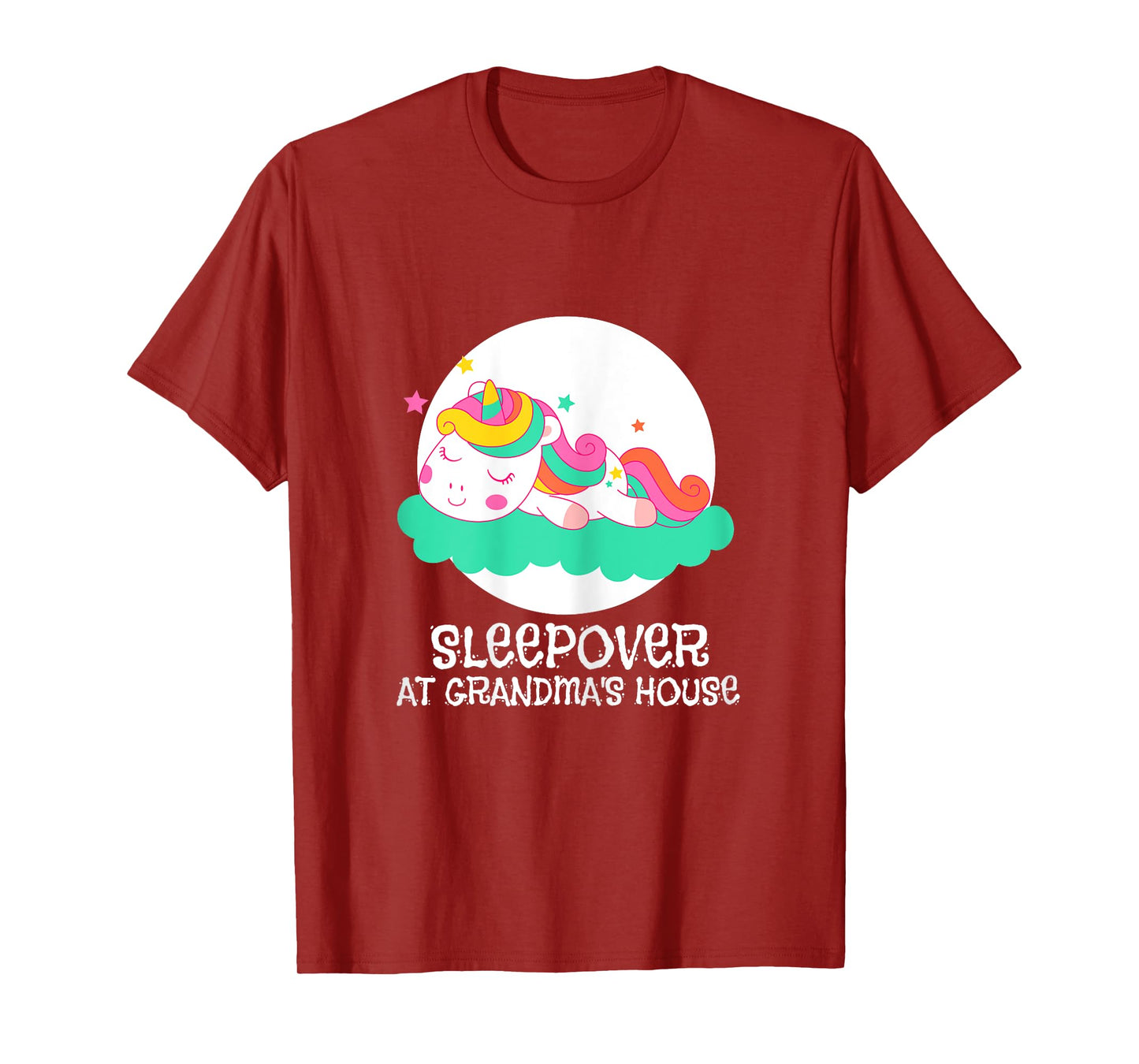 Sleepover at Grandma's Unicorn T-Shirt