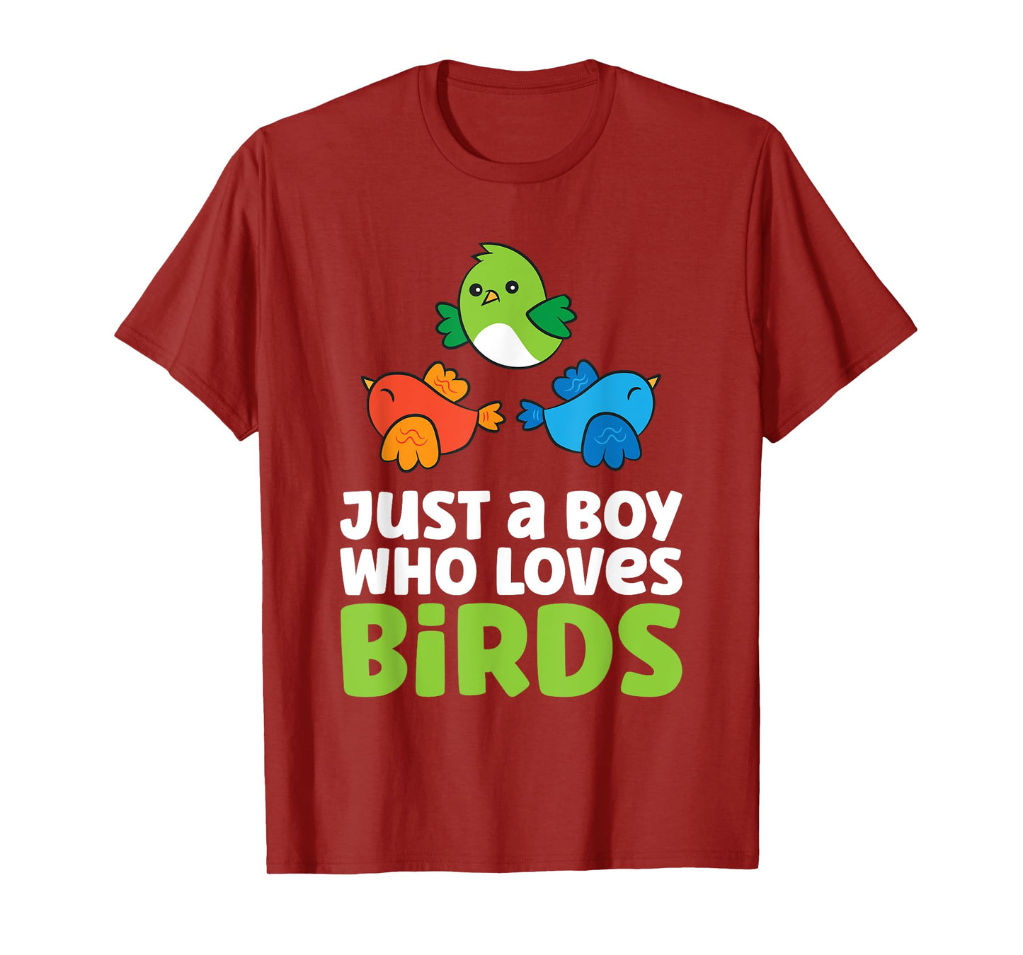 Just a Boy Who Loves Birds T-Shirt