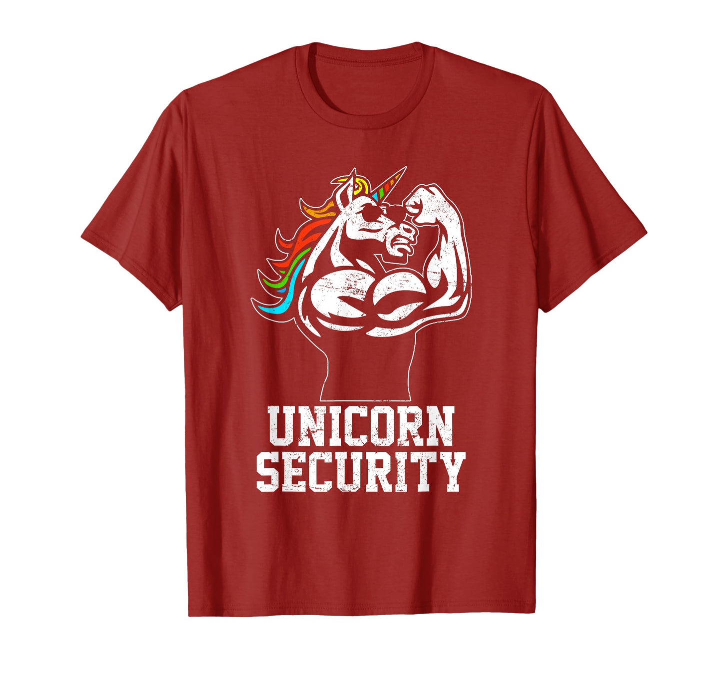 Unicorn Security funny Unicorn Gymer gift dad father day T-Shirt