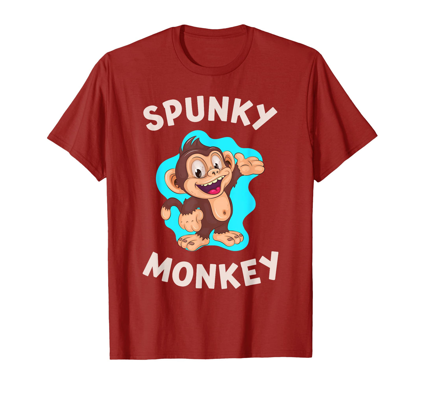 Spunky Monkey Cute Little Children's T-Shirt