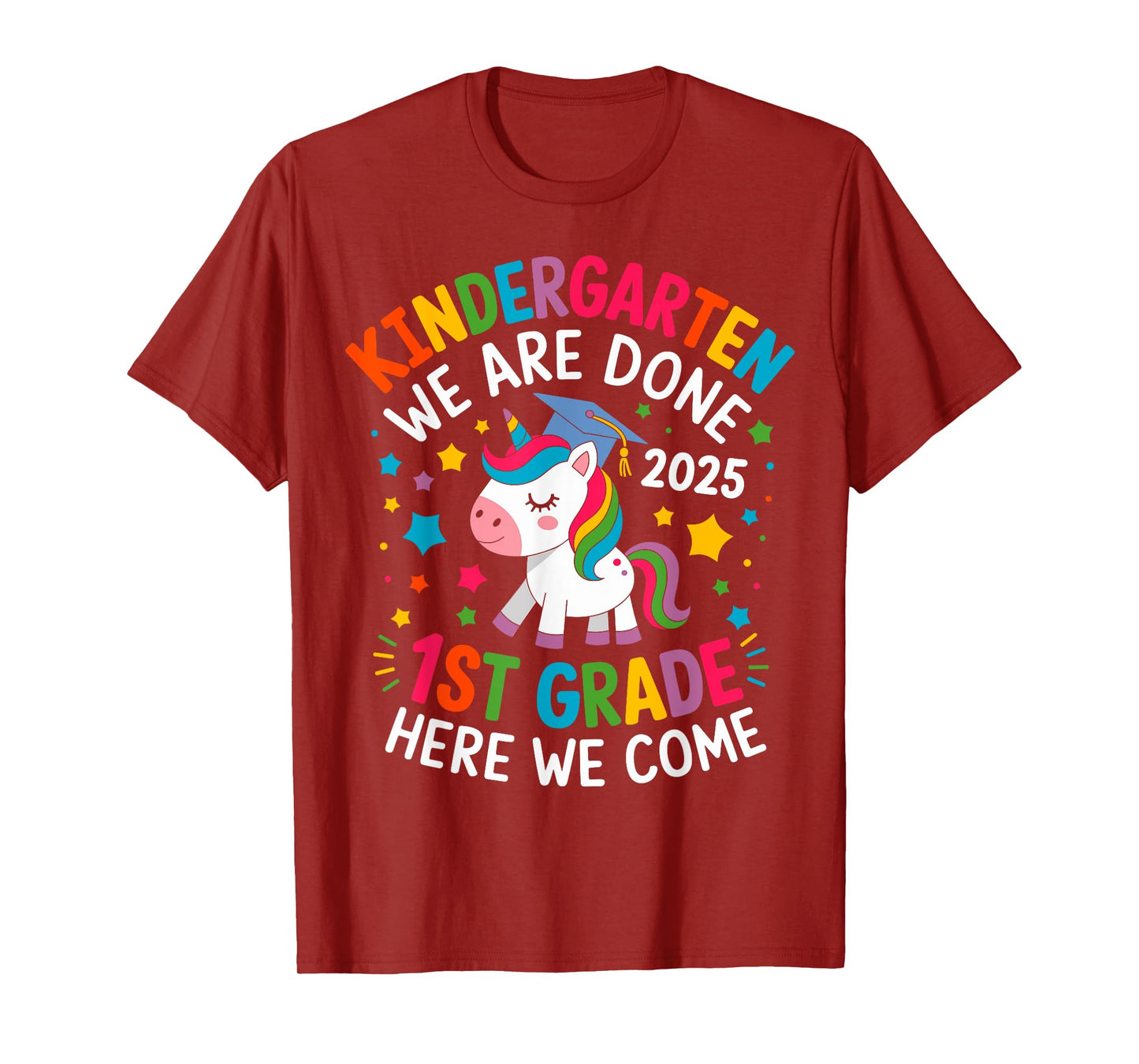 Kindergarten Graduation 2025 For Girls T-Shirt