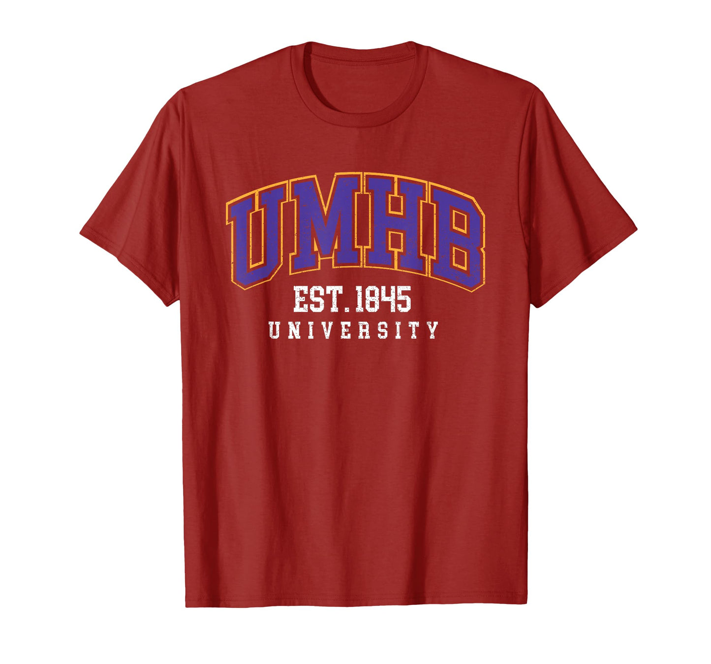 UMHB Vintage Retro College University Athletic T-Shirt