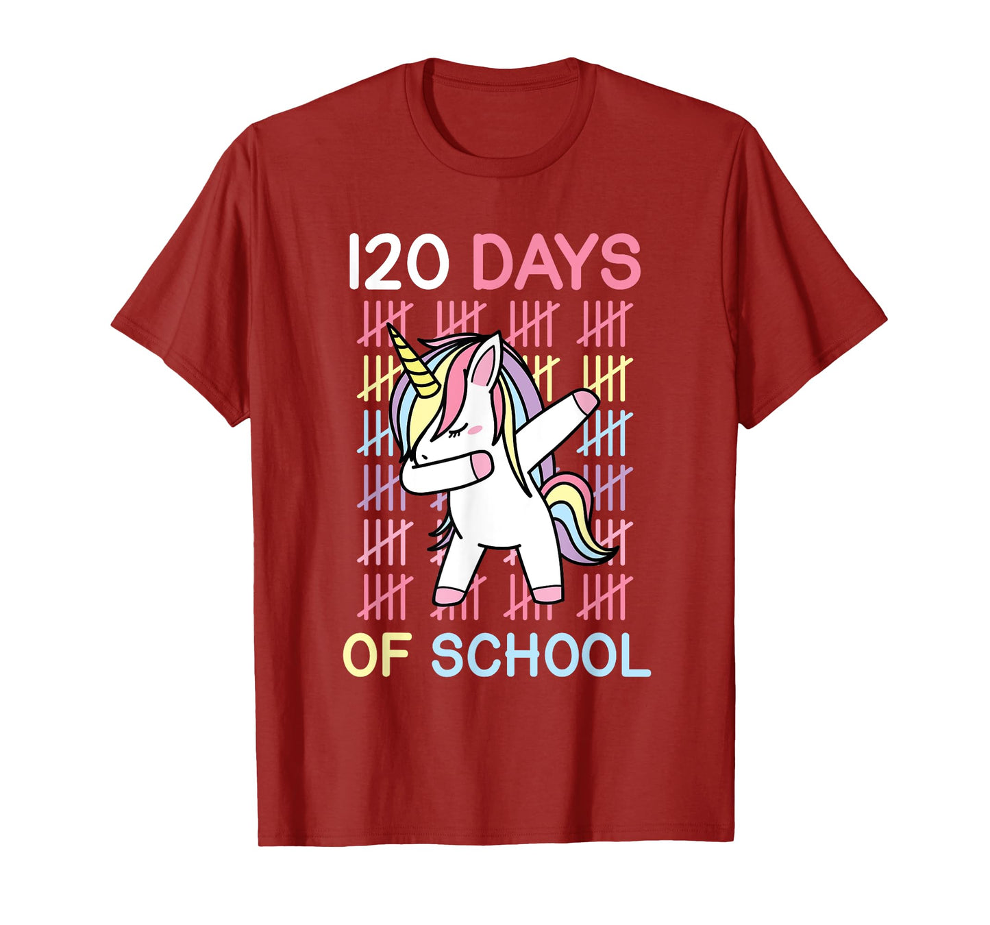 1st Grade 120 Days of School Unicorn Shirt Teacher Kids T-Shirt