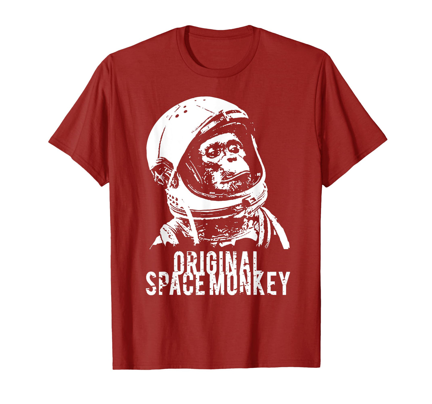 Original Space Monkey TShirt Funny Sarcastic Humor Tees Fun T-Shirt