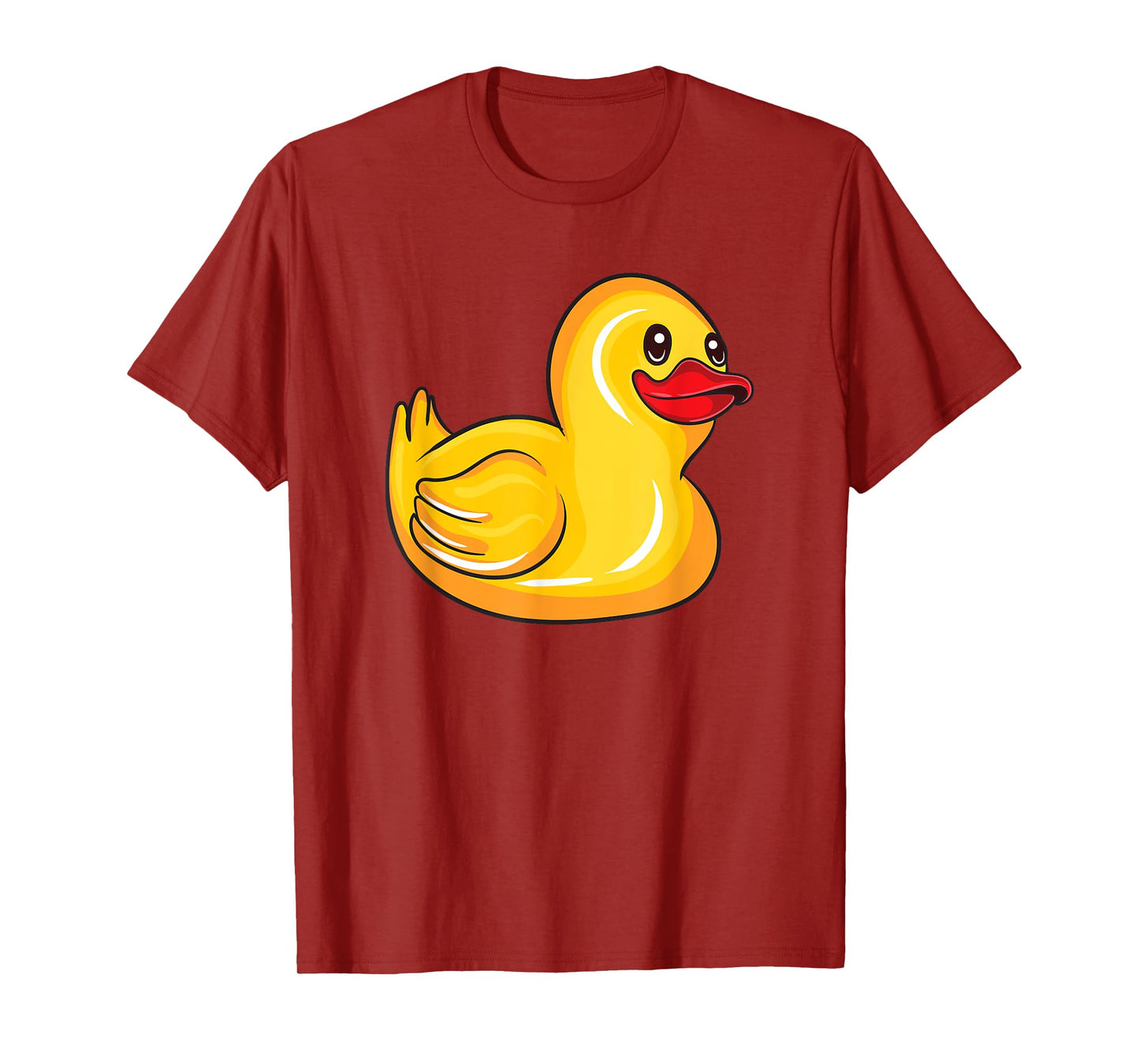 Cute Rubber Duck Gift For Toddlers Men Women Funny Duckling T-Shirt