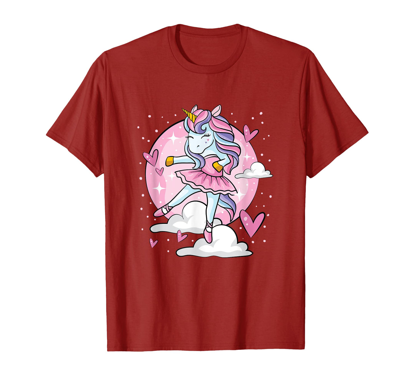 Ballet Unicorn Ballerina Cute Dance Teen Girl T-Shirt