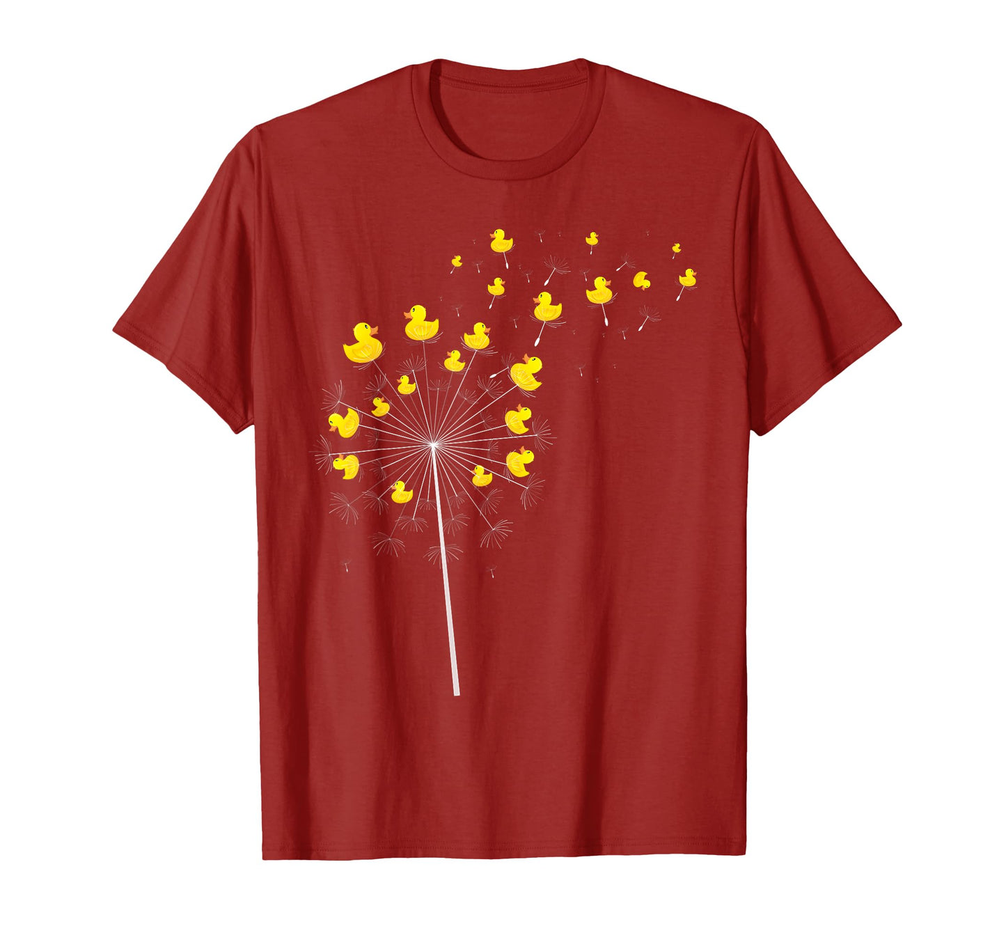 Dandelion Duckie Lover Duckling Bath Toy Ducky Rubber Duck T-Shirt