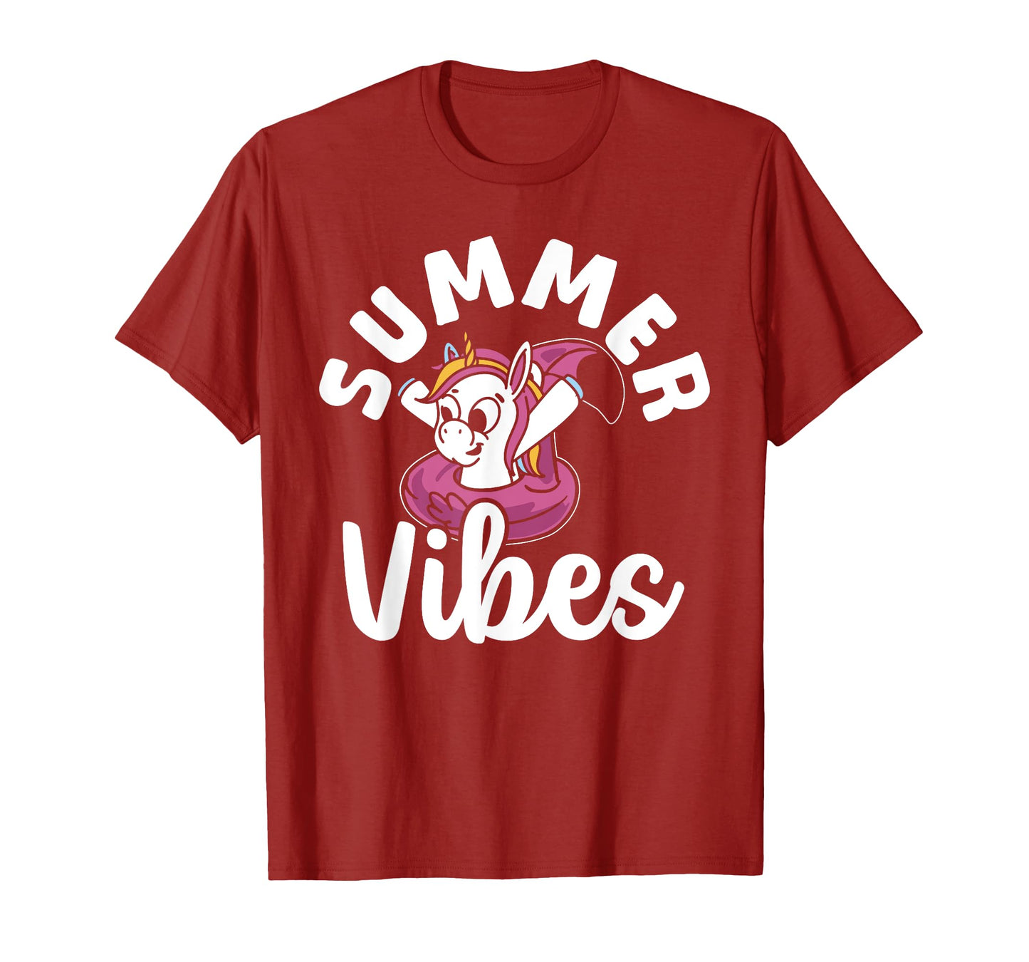 Pool Girl Unicorn Kids Summer Vibes Women Swimming Pool T-Shirt