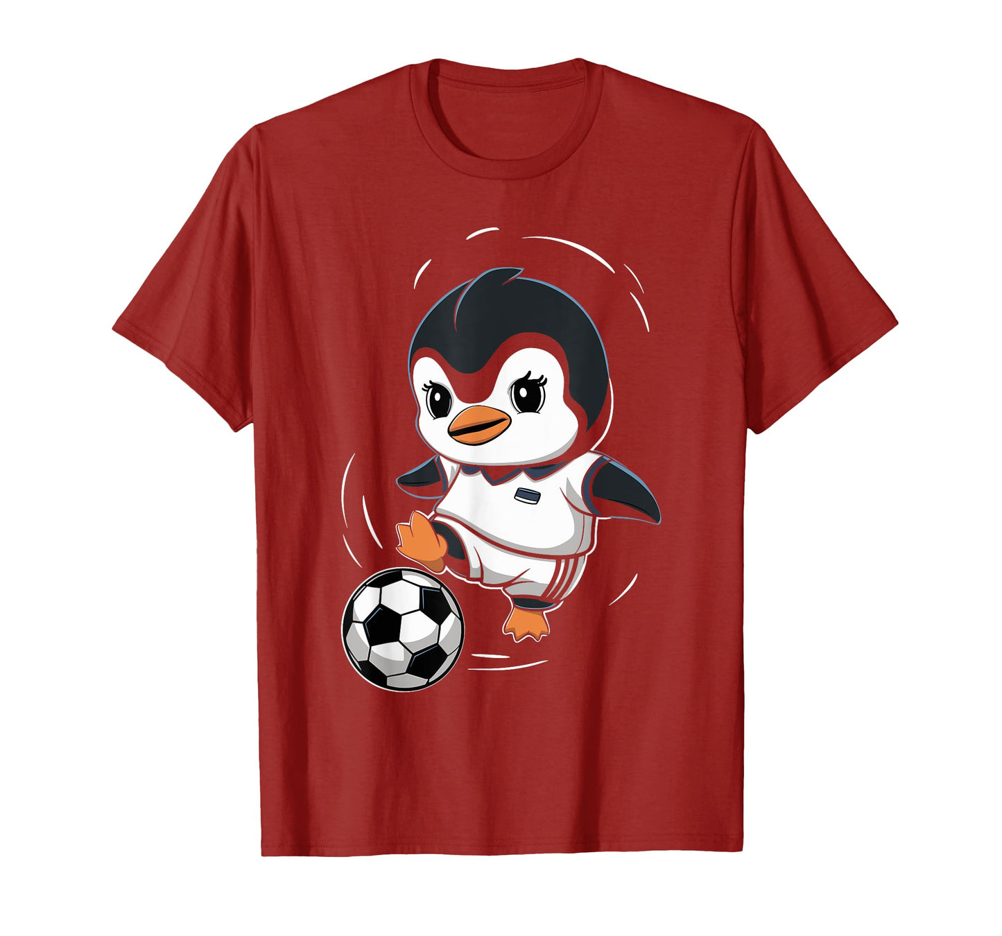 Cute Penguin Soccer Penguin Playing Football Sport Penguin T-Shirt