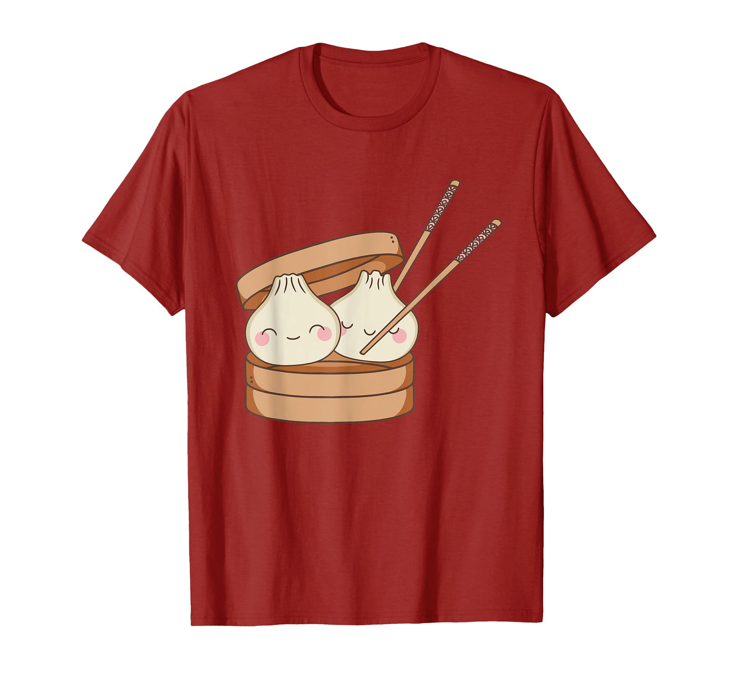 Funny Dim Sum Foodie Dumpling Lover Steamed Asian Food T-Shirt