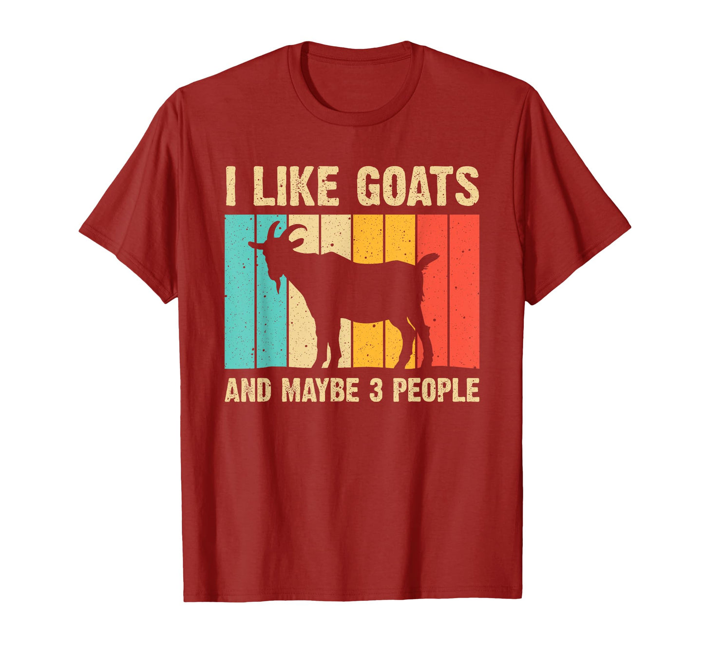 Funny Goat Art For Men Women Kids Farming Goat Lover Stuff T-Shirt