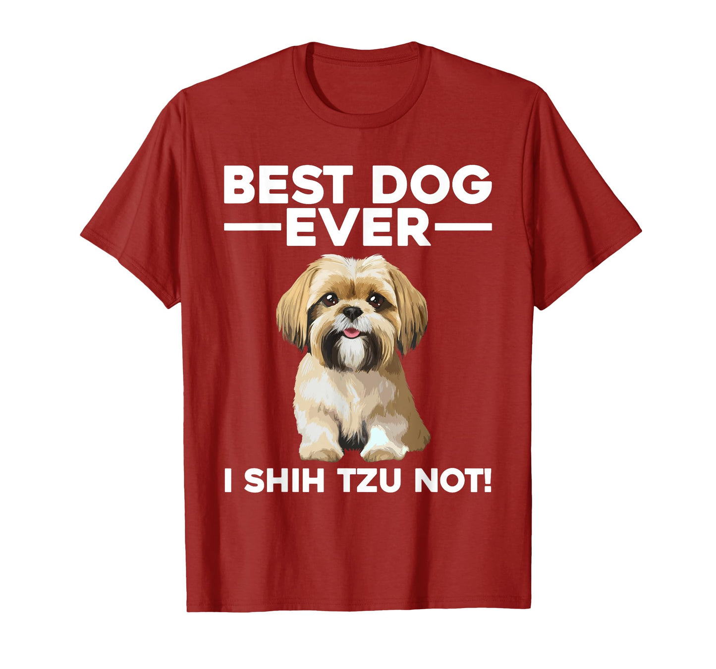 Best Shih Tzu Design For Men Women Pet Dog Shih Tzu Lover T-Shirt