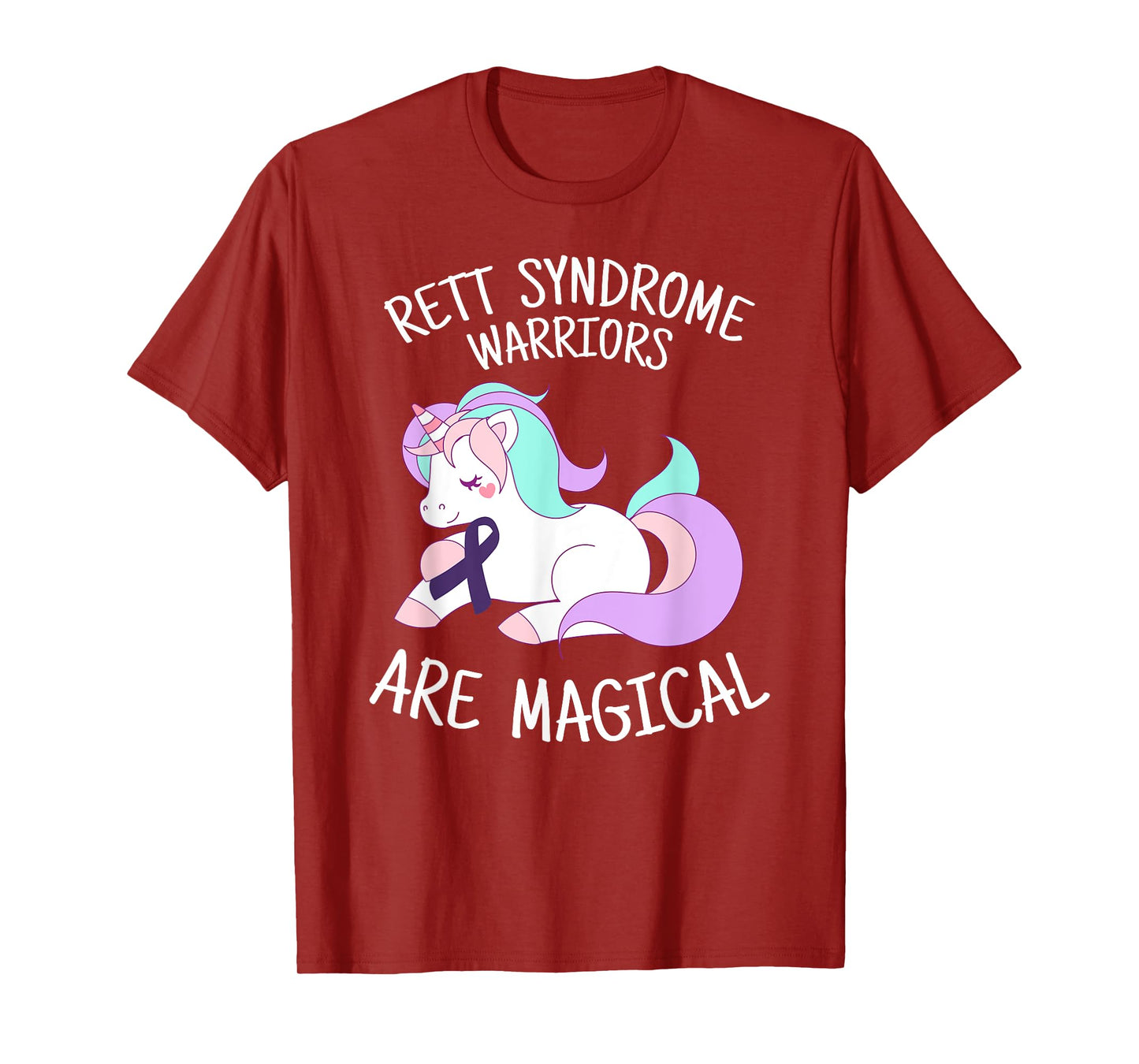 Unicorn Rett Syndrome Awareness Gift, Rett Syndrome Warrior T-Shirt