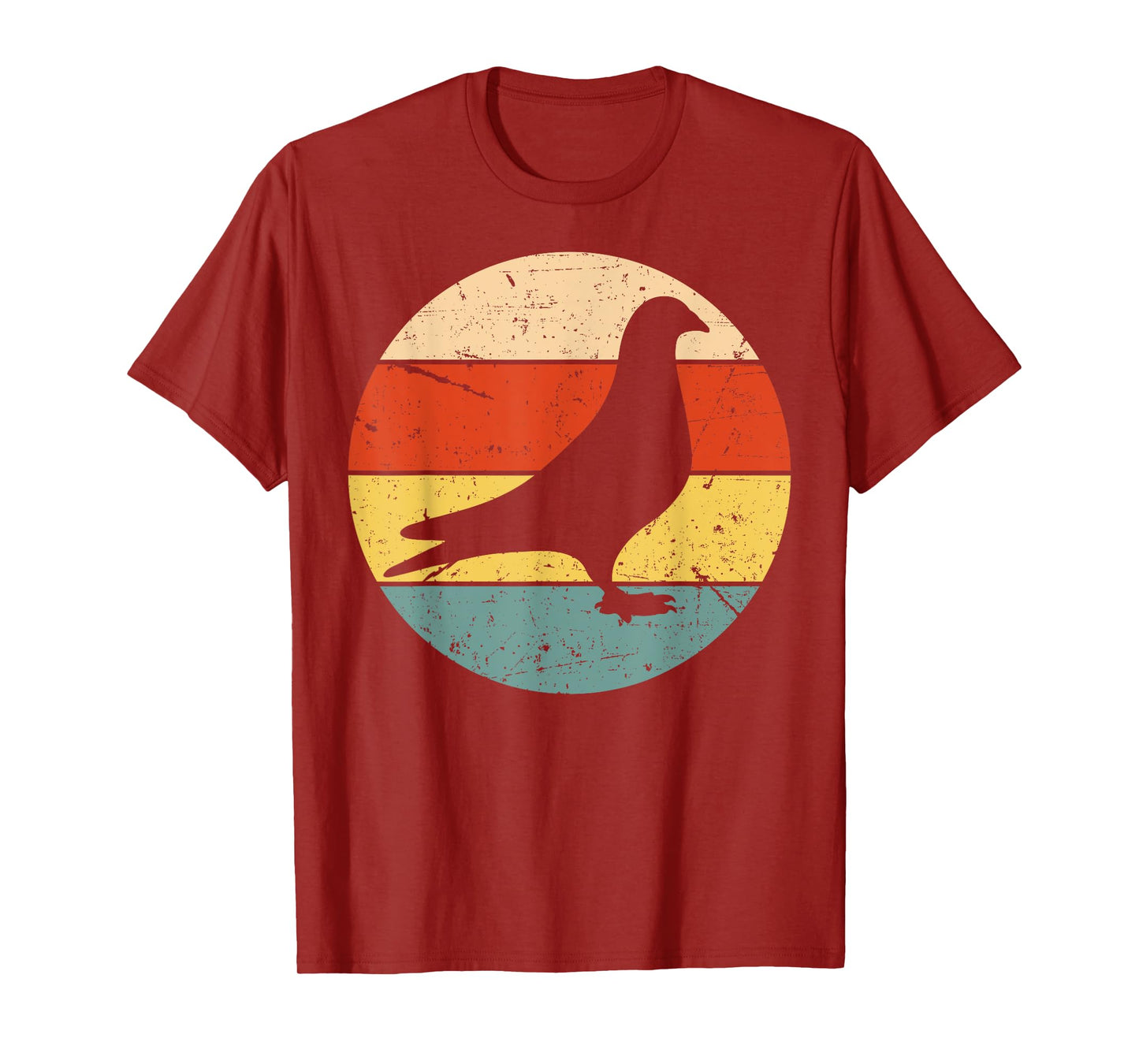 Cool Pigeon For Men Women Pigeon Racing Homing Vintage 80s T-Shirt