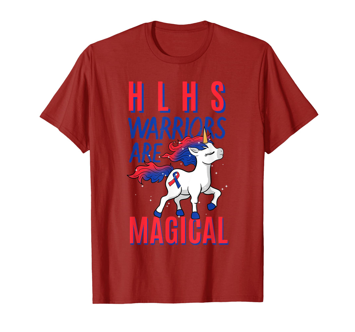 HLHS Warrior Hypoplastic Left Heart Syndrome Unicorn Lover T-Shirt