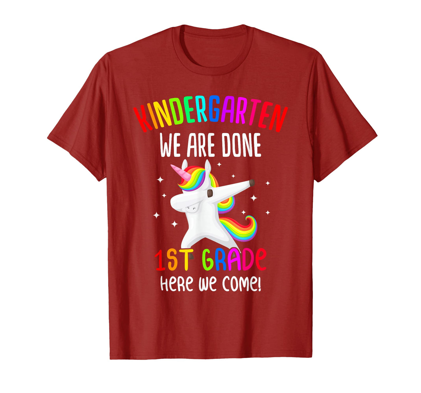 Kindergarten Graduation 1st Grade Unicorn Class of 2023 Girl T-Shirt