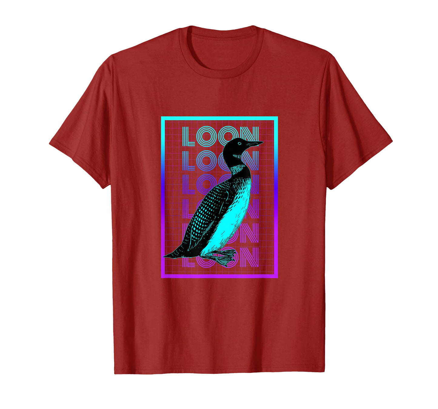 Loon Bird Lover Vintage Retro Loon T-Shirt