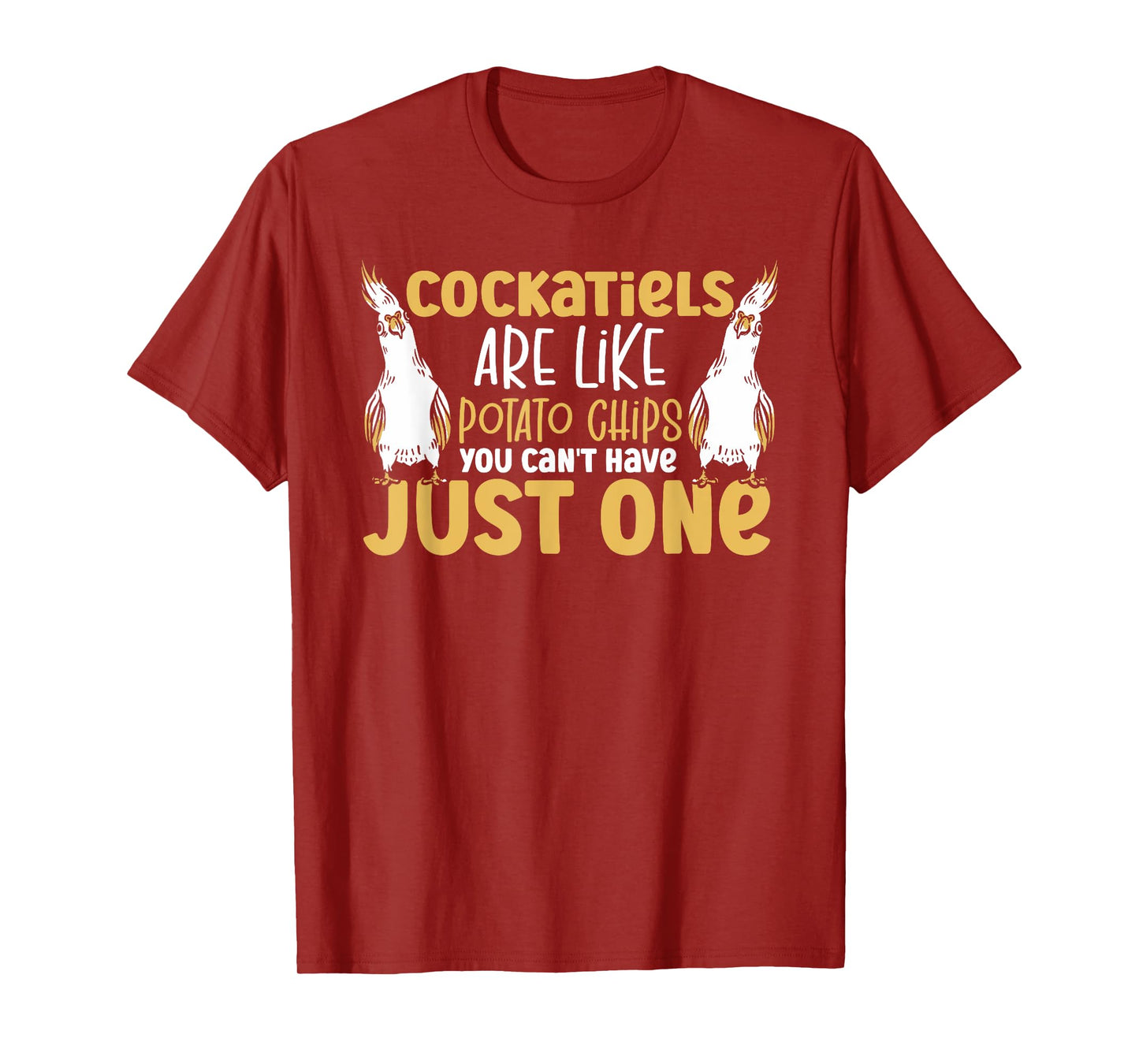 Cockatiel Parakeet Parrot Bird Lover Ornithologist Cockatiel T-Shirt