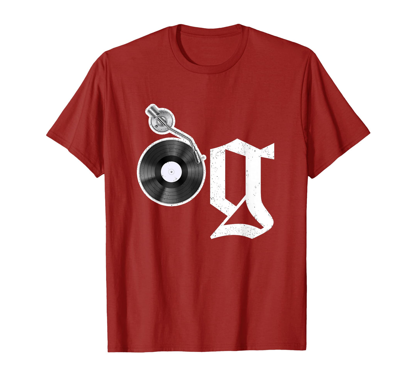 Old School OG Hip Hop Head Vinyl, CDs, Tapes 80s 90s Retro T-Shirt