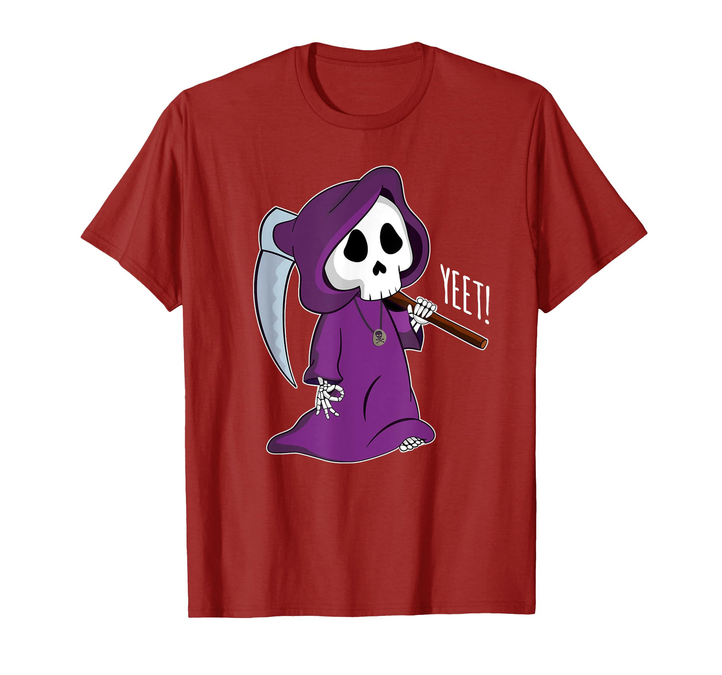 Circle Game Funny Grim Reaper Halloween Yeet T-Shirt