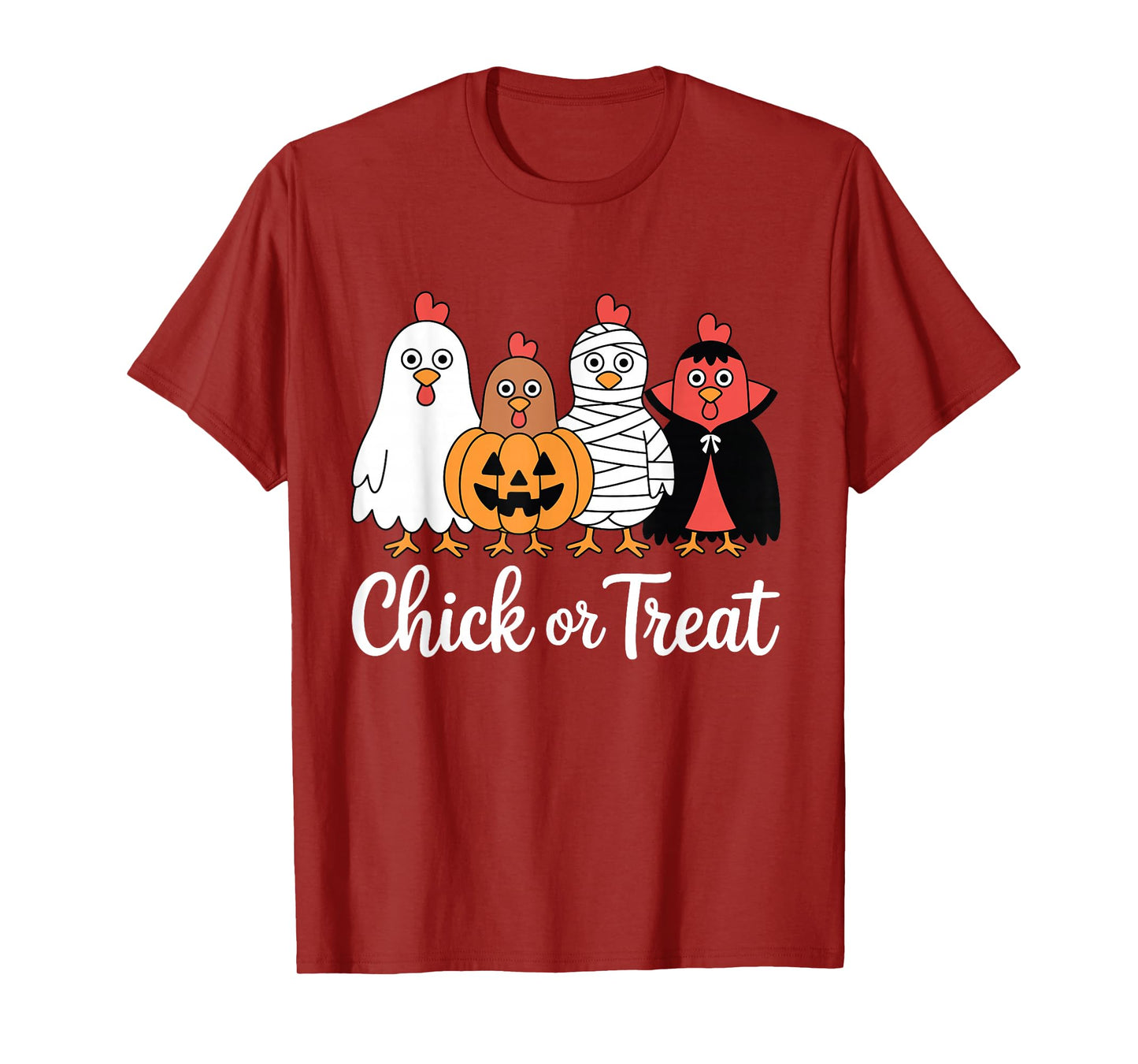 Funny Chick or Treat Chicken Halloween T-Shirt