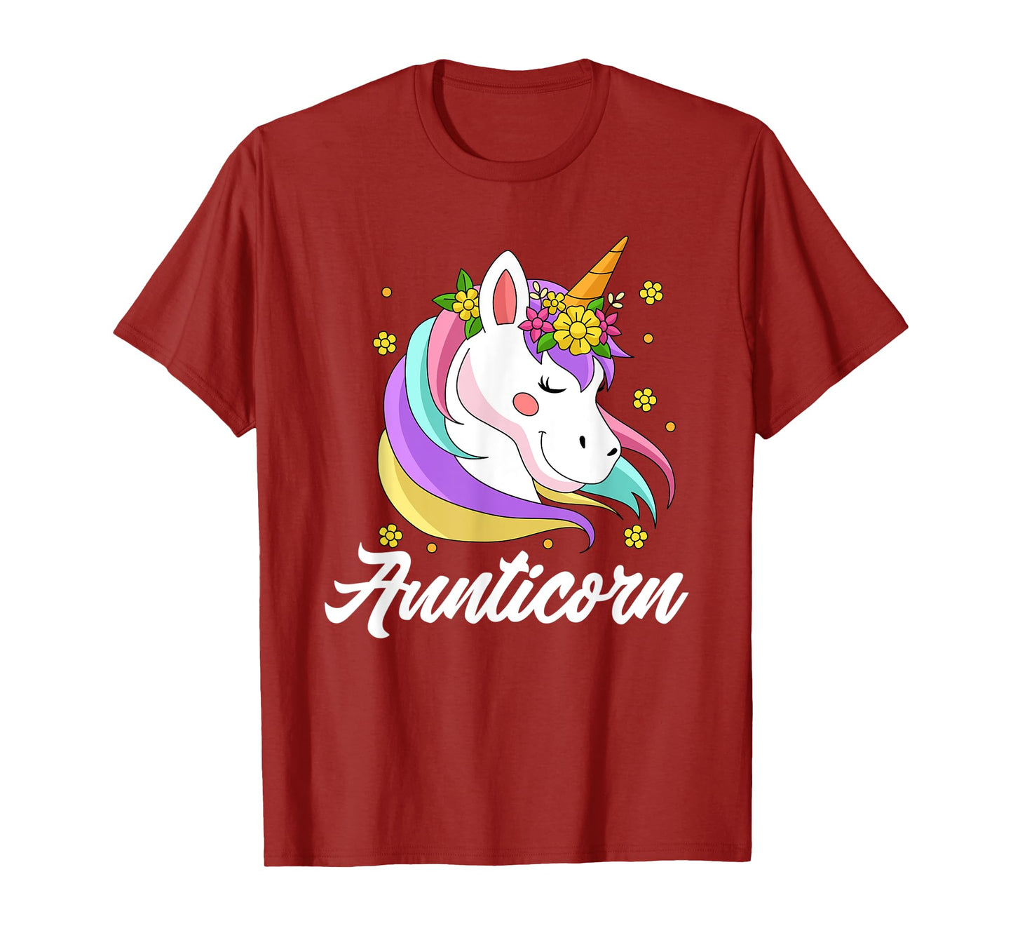 Unicorn rainbow - Aunticorn Aunt T-Shirt
