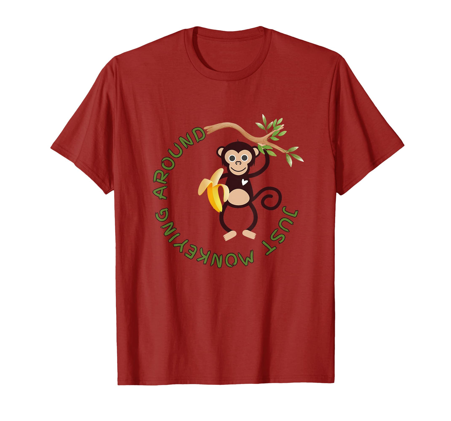 Monkey Oliver Learning Tree, Just Monkeying Around T-Shirt