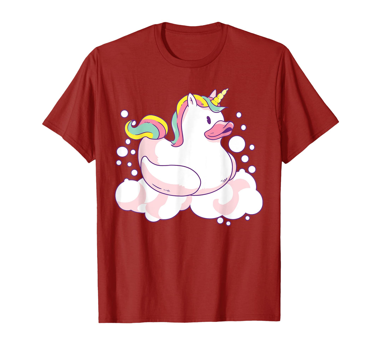 Unicorn Duck Soap Bubbles Rubber Duck Uniduck T-Shirt