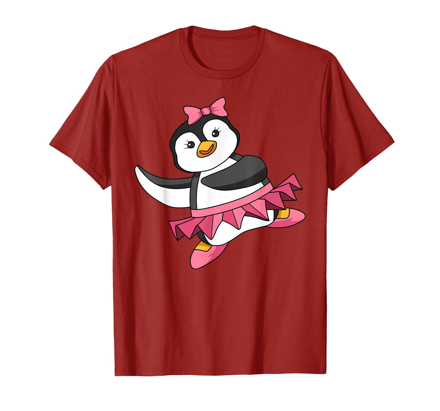 Penguin Ballerina Dance Ballet Dancer Flightless Bird Lover T-Shirt